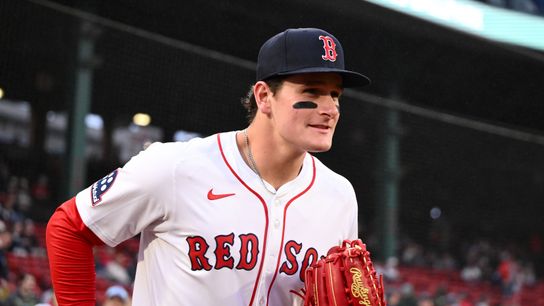 Red Sox’ Roman Anthony returns to DH after late-game misplay as Alex Cora adjusts lineup again taken at BSJ Headquarters. Photo by  Brian Fluharty-Imagn Images